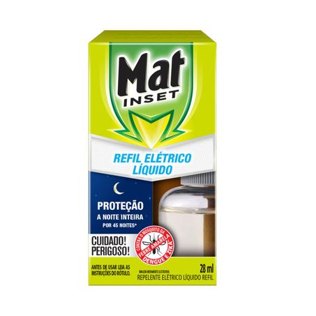REPEL ELET MAT INSET 45 NOITE REFIL LIQUIDO 28ML