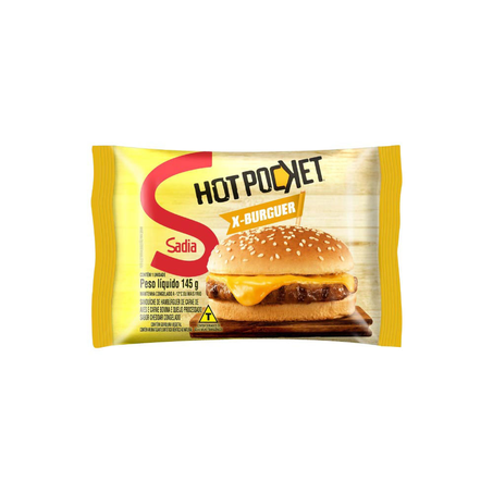 Sanduíche Sadia Hot Pocket X-Burguer 145G