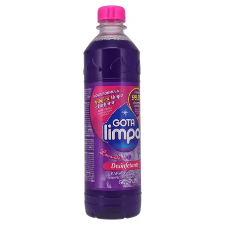 Desinfetante para Uso Geral Gota Limpa Lavanda Pet 500ml 360-33