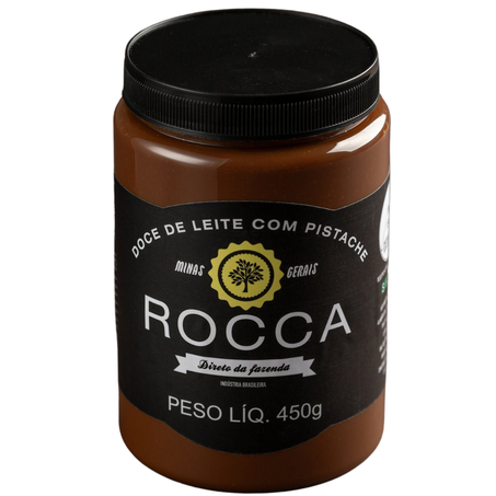 Doce de leite rocca 450g com pistache