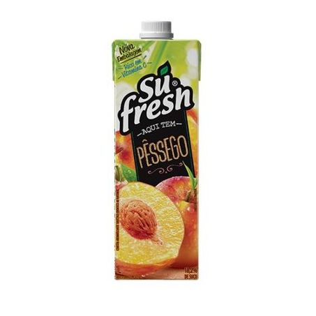 Suco Pronto Sufresh Néctar Pêssego Caixa 1LT