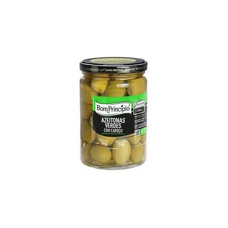 AZEITONAS EM CONSERVA BOM PRINCIPIO C/CAROCO 260G 01005