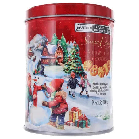 Biscoito s.edwiges cookies natal lt 100g 360-32