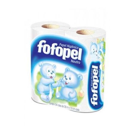 PAPEL HIG FOFOPEL NEUTRO C/4