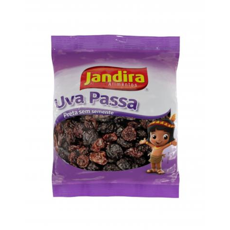 Uva Passas Escura Jandira 200g S/Sementes