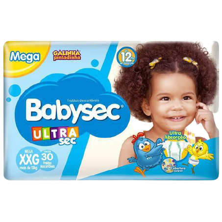 BABYSEC FRALDA ULTRA SEC MEGA XXG 28