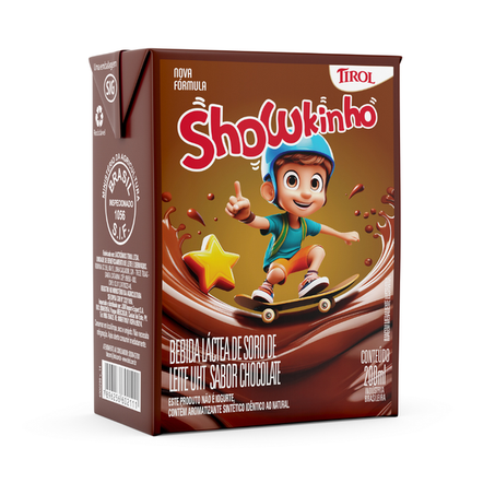 Achocolatado líquido Showkinho 200ml