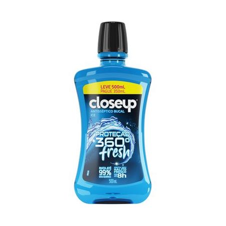 Enxaguante bucal closeup prot.360 fr.500ml