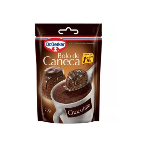 Mistura bolo caneca dr oetker 70g chocolate