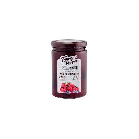 GELEIA FRUTAS/VERMELHAS FORNO VELHO 420G