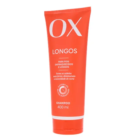 Shampoo Ox Longos Bisnaga com 400Ml 360-2