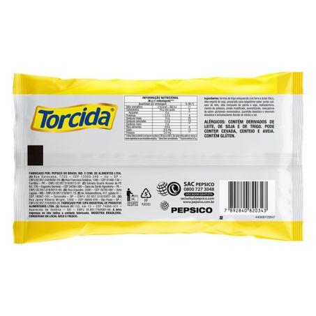 Salgadinho Torcida Queijo Pacote 35g 
  360-1