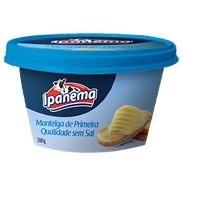 Manteiga Ipanema Sem Sal Pote 200g