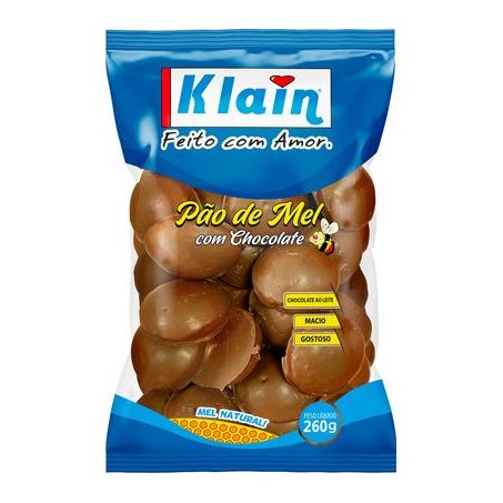 Bisc klain pao de mel choc ao leite 250g