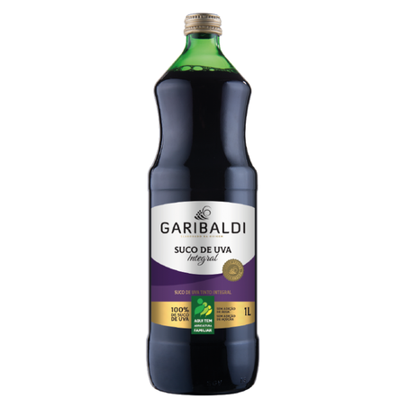 SUCO INTEGRAL UVA TINTO GARIBALDI 1L