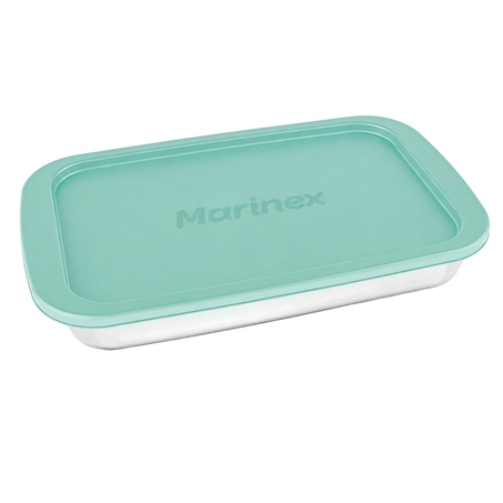 Assadeira Marinex 1,6 Litro - Retangular com Tampa