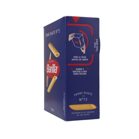 Macarrão Grano Duro Barilla Curto Pene Rigate 73 500g 360-12