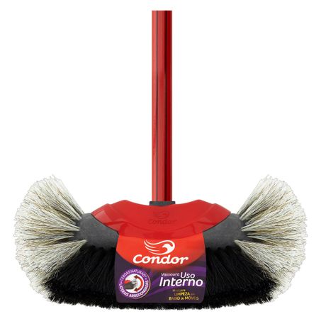 VASSOURA CERDAS NATURAIS INTERNA CONDOR
