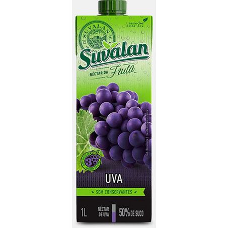 Néctar suvalan uva 1l