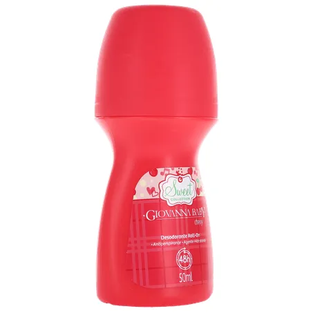 Desodorante giovanna baby cherry feminino roll on 50ml 360-32