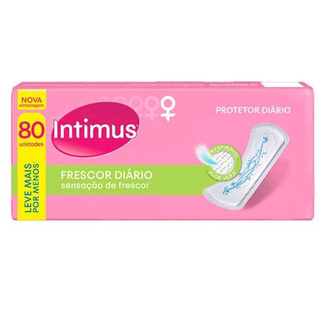 ABSORVENTE INTIMUS DAYS PROTETOR LV80PG60 S/ABAS 80UN