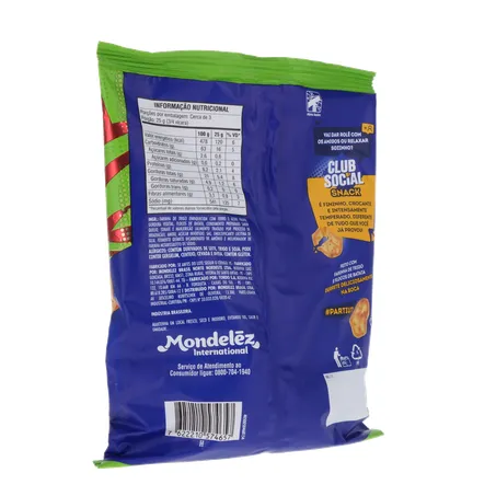 Biscoito Club Social Pizza Marguerita Pacote 68g 
  360-15