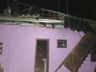 Residência tem parte de estrutura arrancada por fortes ventos no interior de Itapiranga