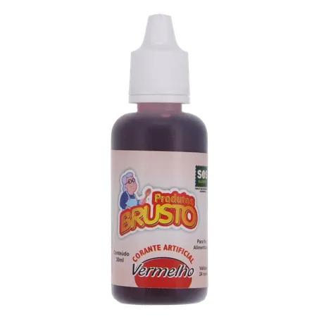 CORANTE BRUSTO VERMELHO 30ML 360-0