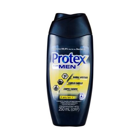 SABONETE LIQ PROTEX MEN TRIPLA ACAO 250ML