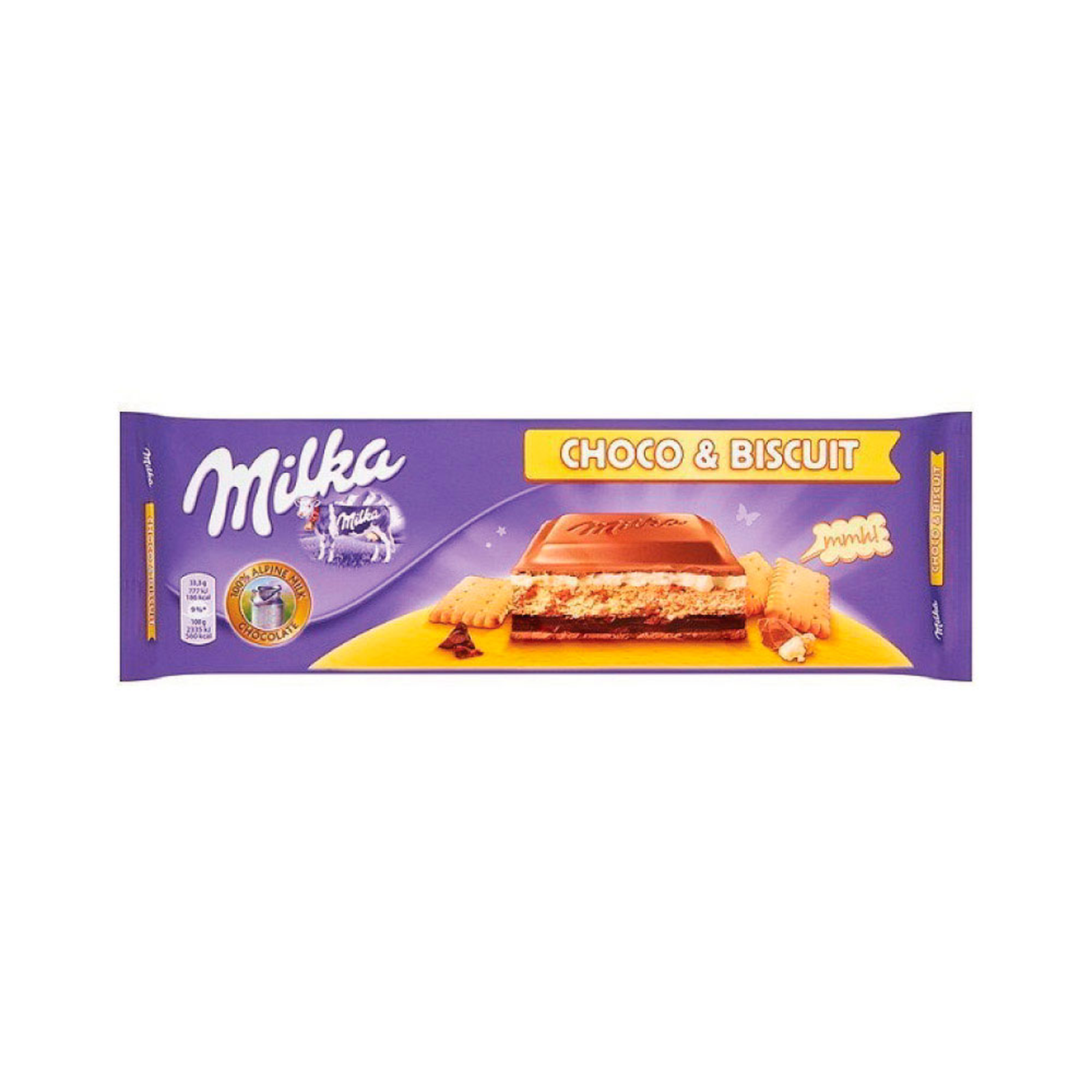 Chocolate Milka Choco Biscuit Barra 300g | Super Koch