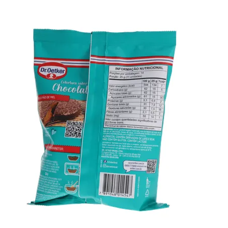 Cobertura Chocolate Ao Leite Dr Oetker Moedas 350g 360-19