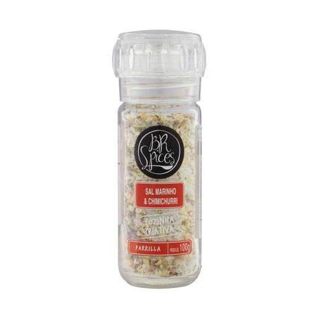 Sal Marinho Br Spices Chimichurri Com Moedor 100g