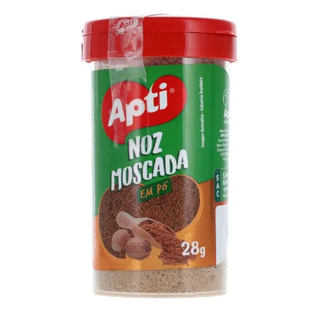Noz Moscada Apti em Pó Embalagem 28G 360-1