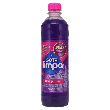 Desinfetante para Uso Geral Gota Limpa Lavanda Pet 500ml 360-1