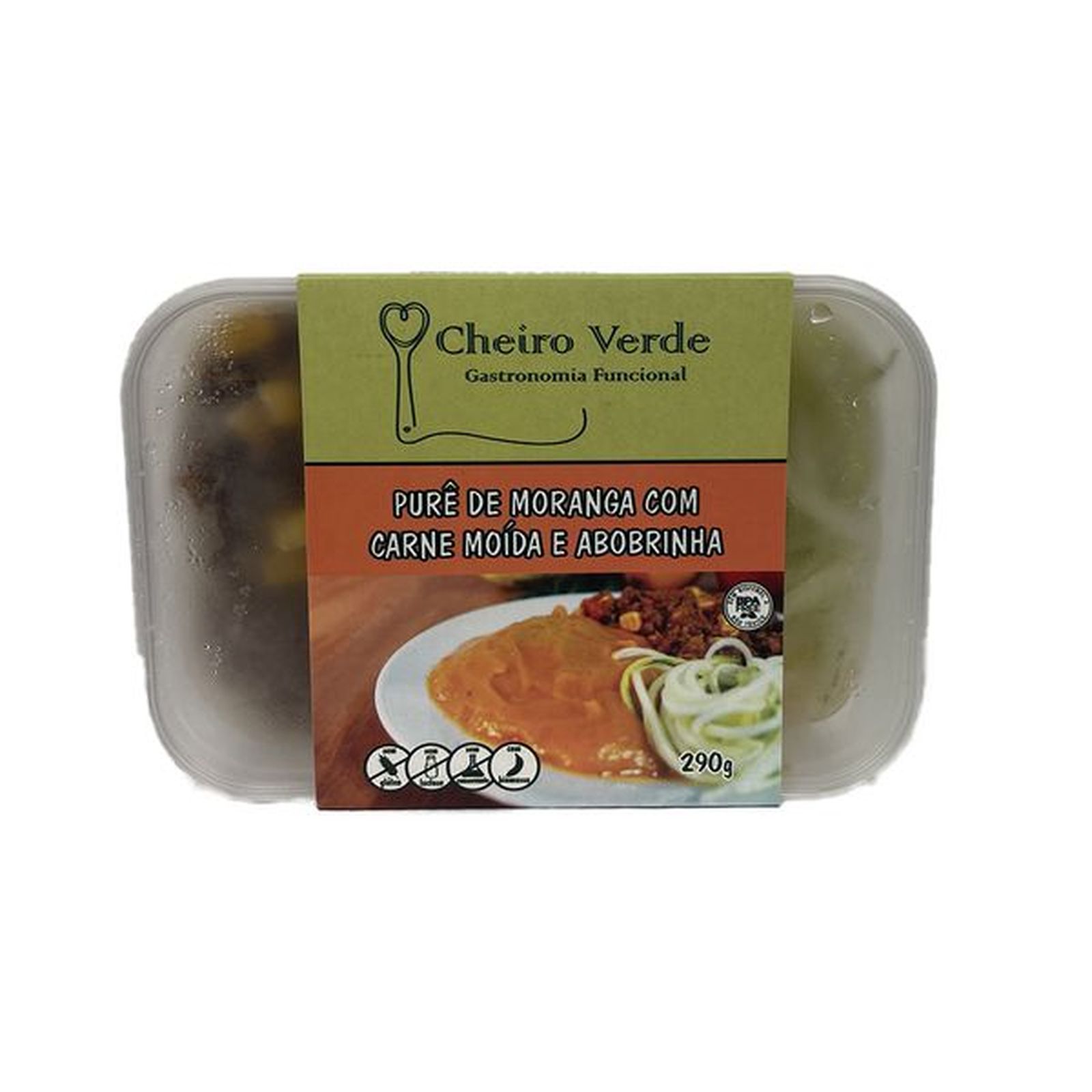 Purê Moranga Carne Cheiro Verde 290g