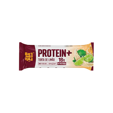 BARRA PROTEICA PROTEIN+ TORTA DE LIMÃO ZERO 50G