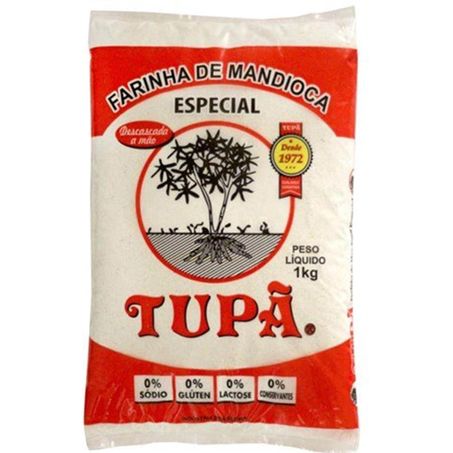 FARINHA MANDIOCA TUPA 1KG