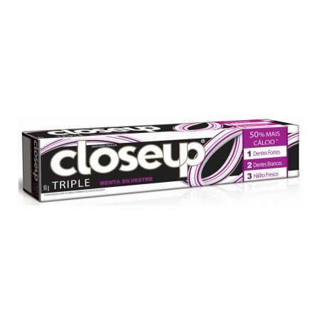 Creme dental closeup triple menta 70g
