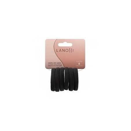 LANOSSI ELASTICO P/CABELO CJ C/6 LS2506           