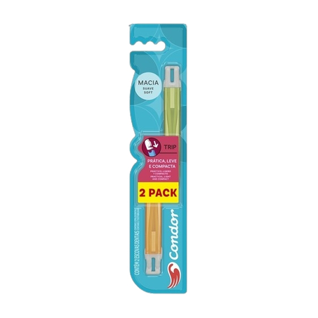 Escova Dental Condor Trip Leve 2 Pague 1
