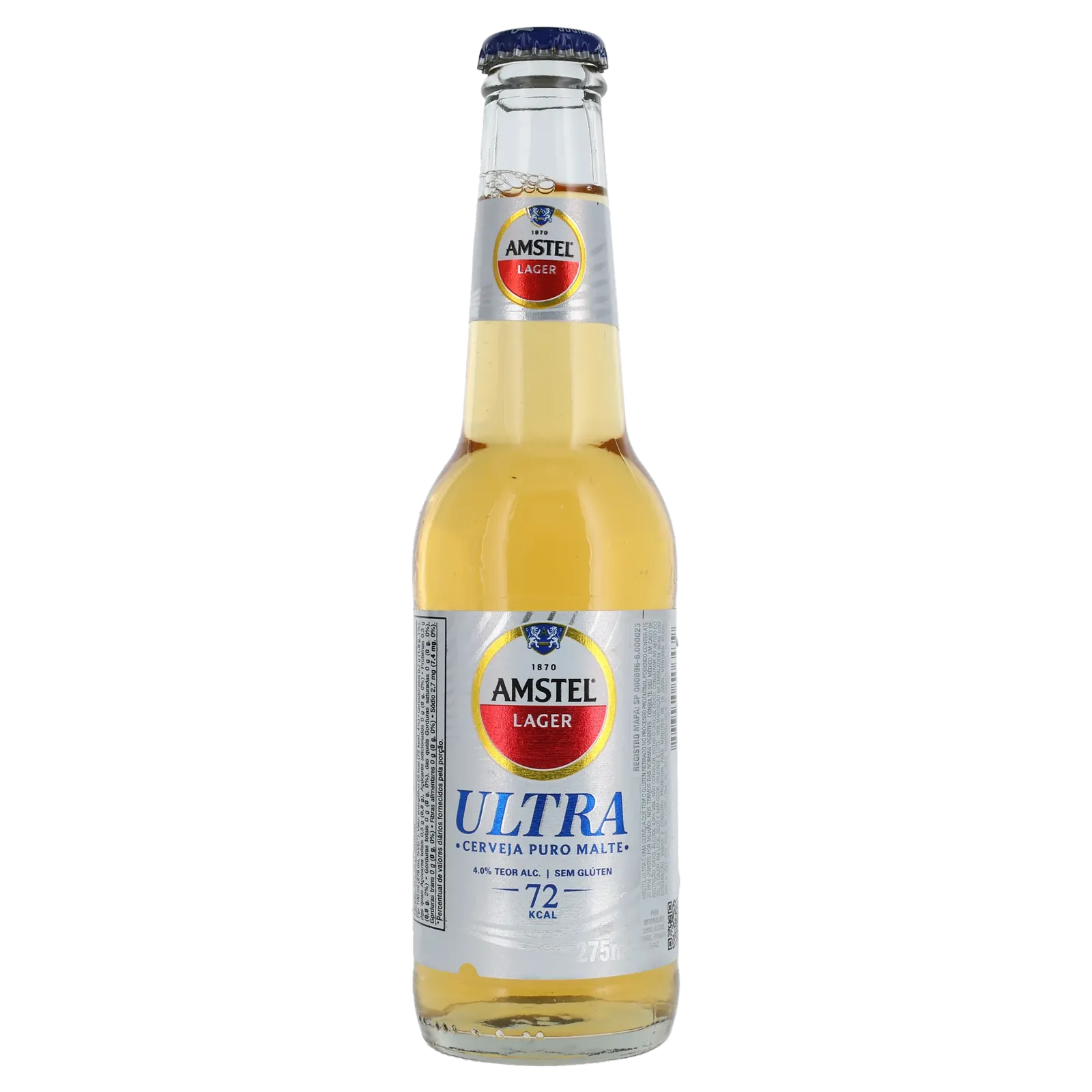 Cerveja Amstel 275ml - Ultra - Long Neck