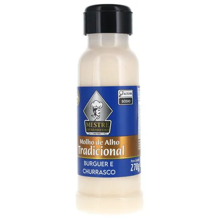 Molho mestre churrasq alho tradici 270ml 360-2