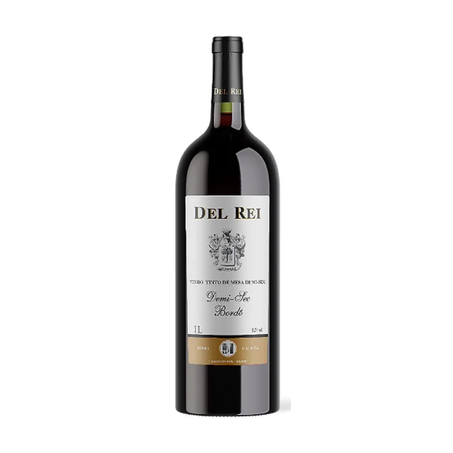 VINHO DEL REI DEMI SEC BORDO 1L