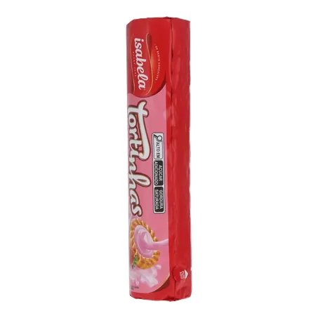 Biscoito Recheado Tortinhas Morango Isabela 140G 360-5