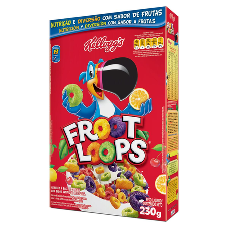 Cereal Kelloggs Froot Loops 230g