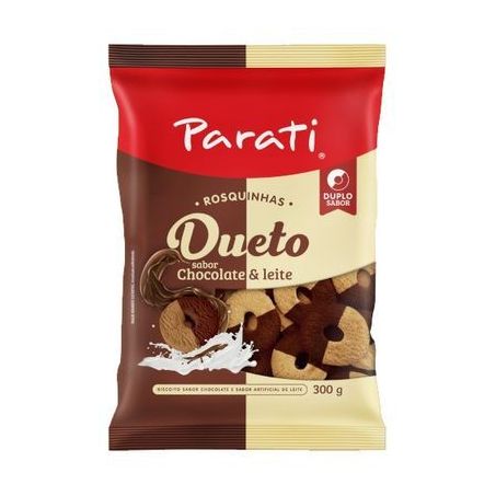 BISC.PARATI ROSCA 300GR CHOC.LEITE