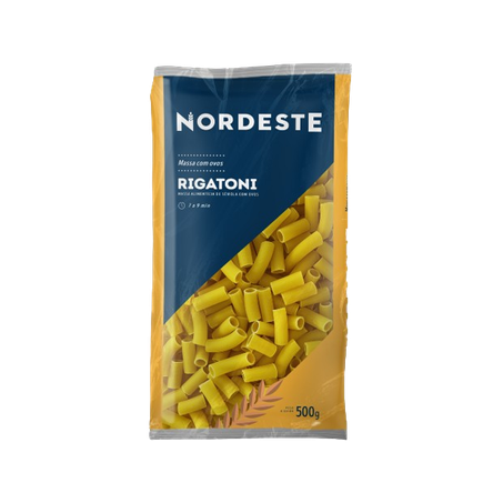 Macarrão rigatoni c/ovos nordeste 500g