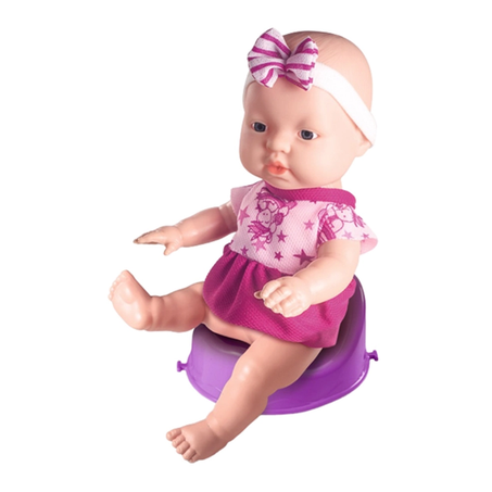 BONECA NOVA TOYS NICINHA FAZ XIXI 360-1