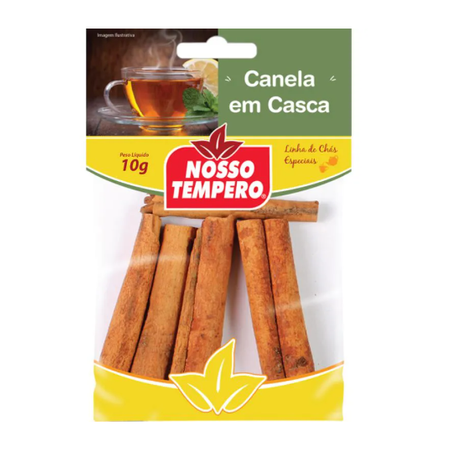 CANELA EM CASCA NOSSO TEMPERO 10G