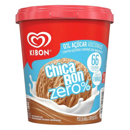 SORVETE CHICABON KIBON ZERO%